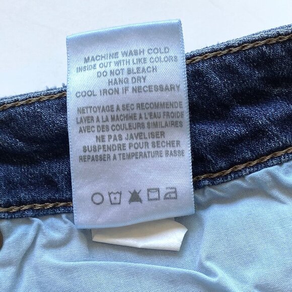 Joe's Womens Sinclair Mid Rise Skinny Ankle Jeans Size 28 Raw Hem Stretch Casual - Picture 7 of 12